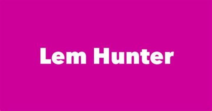 Lem Hunter